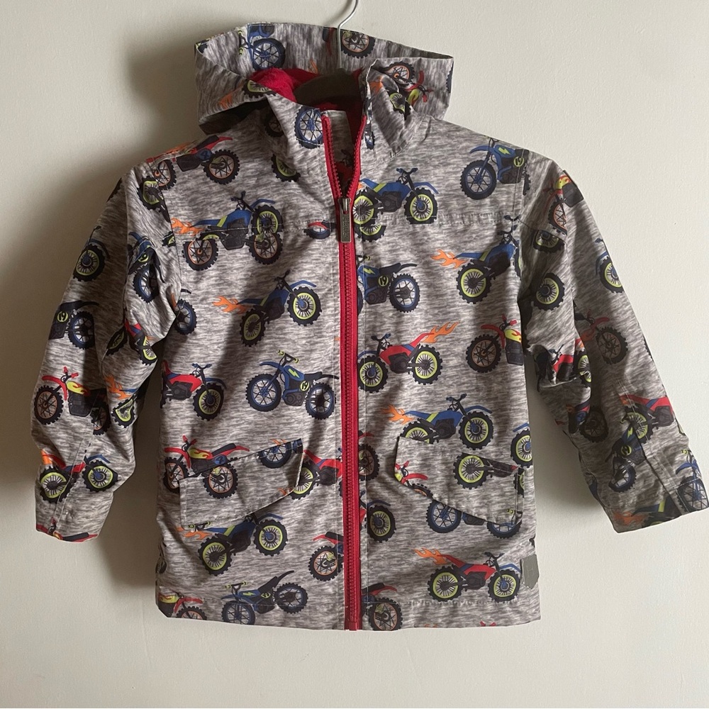 Hatley Blazing Dirt Bikes Rain Jacket
